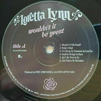 LP Loretta Lynn - Wouldn't It Be Great (LP) - 2