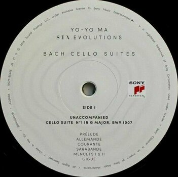 LP plošča Yo-Yo Ma - Six Evolutions - Bach: Cello Suites (3 LP) - 5