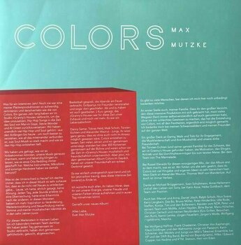 Hanglemez Max Mutzke - Colors (LP) - 4