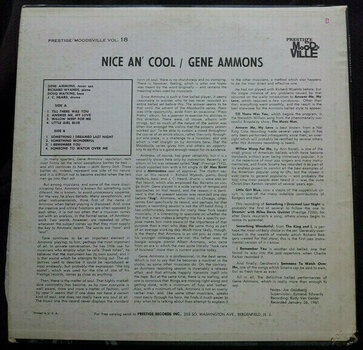 Vinyl Record Gene Ammons - Nice An' Cool (2 LP) - 2