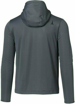 T-shirt/casaco com capuz para esqui Atomic Alps FZ Hoodie Grey XL Hoodie - 2