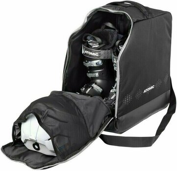 Ski Boot Bag Atomic W Boot and Helmet Bag Black/Metallic Silver - 2