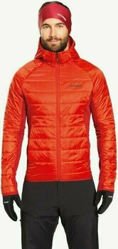 Ski Jacket Atomic M Backland Primaloft Dark Red/Red M - 3