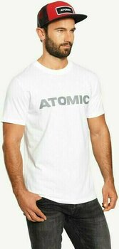 Φούτερ και Μπλούζα Σκι Atomic Alps T-Shirt Λευκό M Κοντομάνικη μπλούζα - 3