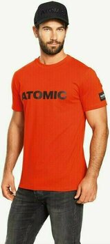 Ski T-shirt /hættetrøje Atomic RS T-Shirt Red 2XL T-shirt - 3