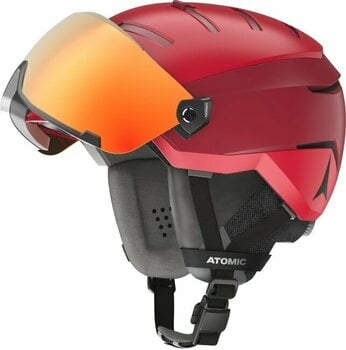 Lyžařská helma Atomic Savor GT Amid Visor HD Red M (55-59 cm) Lyžařská helma - 2