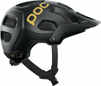 Bike Helmet POC Tectal Fabio Fabio Edition Uranium Black Matt/Gold 51-54 Bike Helmet - 4