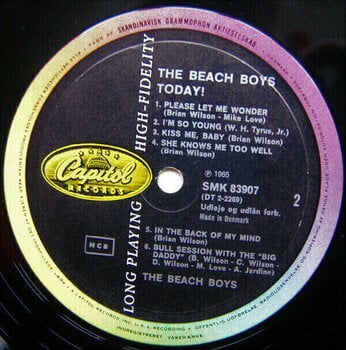 LP The Beach Boys - Today! (Mono) (LP) - 3
