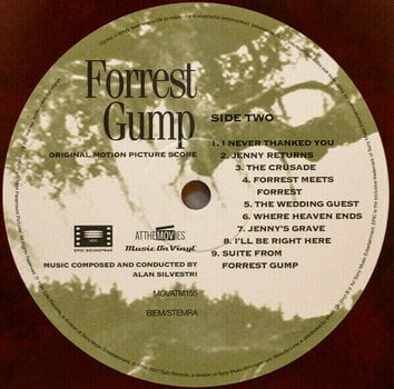 Disque vinyle Alan Silvestri - Forrest Gump (LP) (180g) - 4