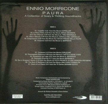 LP ploča Ennio Morricone - Paura (A Collection Of Scary & Thrilling Soundtracks) (LP) - 2