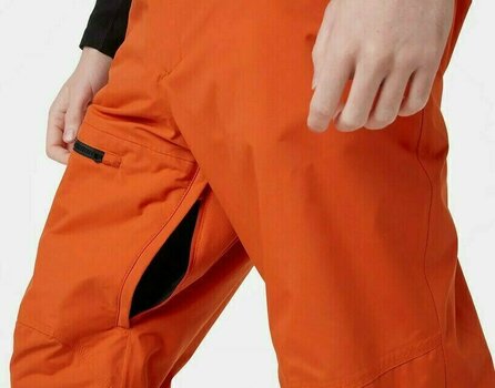 Pantalone da sci Helly Hansen Sogn Cargo Arancione XL - 3