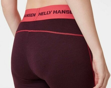 Thermal Underwear Helly Hansen W Lifa Merino Midweight Graphic Wild Rose S Thermal Underwear - 3