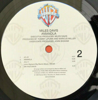 Schallplatte Miles Davis - Amandla (LP) - 4