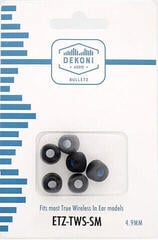 Priključki za slušalke Dekoni Audio ETZ-TWS-SM Black Priključki za slušalke - 1