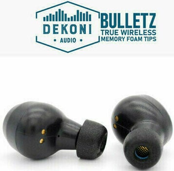 Ear Tips for In-Ears Dekoni Audio Single-TWS-MD Ear Tips for In-Ears Black - 2