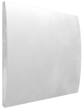 Painel de espuma absorvente Vicoustic Cinema Round Premium Premium White - 6
