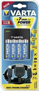 Power Bank Varta Alkaline Powerpack 3 Adaptors 4xAA Power Bank - 4