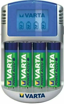 Carregador de bateria Varta PP LCD Charger 4xAA 2500 R2U& 12V + USB adapter - 2