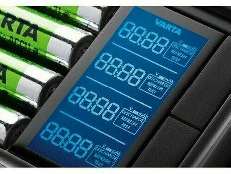Batterijoplader Varta LCD Ultra Fast Charger - 4
