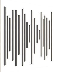 Absorbent wood panel Vicoustic Wavewood Ultra Lite White Matte Absorbent wood panel - 1