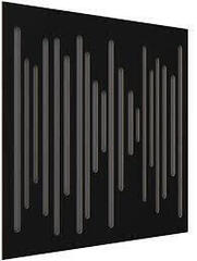 Absorpční dřevěný panel Vicoustic Wavewood Ultra Lite Black Matte Absorpční dřevěný panel - 2
