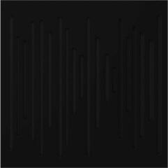 Absorpční dřevěný panel Vicoustic Wavewood Ultra Lite Black Matte Absorpční dřevěný panel - 3