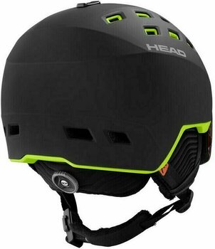Ski Helmet Head Radar Black/Lime M/L (56-59 cm) Ski Helmet - 2