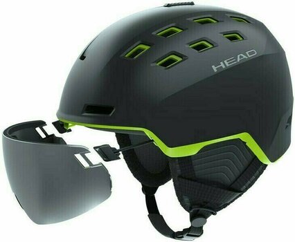 Ski Helmet Head Radar Black/Lime M/L (56-59 cm) Ski Helmet - 4