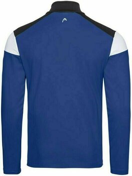 T-shirt/casaco com capuz para esqui Head Steven Midlayer HZ Royal Blue/Black L Ponte - 2