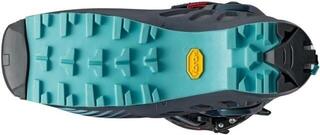 Clăpari schi de tura Scarpa F1 W 95 Antracit/Aqua 21,5 - 5