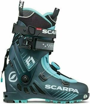 Touring Ski Boots Scarpa F1 W 95 Anthracite/Aqua 23,0 - 3