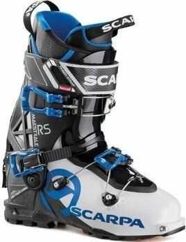 Botas de esqui de montanha Scarpa Maestrale RS 125 White/Blue 24,5 - 2