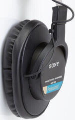Fülpárna fejhallgató Earpadz by Dekoni Audio EPZ-7506-PU  ATH-M Series- MDR-V7506 Black Fülpárna fejhallgató - 2