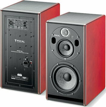 3-pásmový aktivní studiový monitor Focal Trio6 Be Red Burr Ash - 3