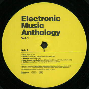 Hanglemez Various Artists - Electronic Music Anthology Vol. 1 (LP) - 2