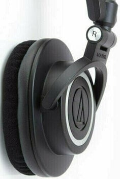 Náušníky pro sluchátka Earpadz by Dekoni Audio EPZ-ATHM50X-VL Náušníky pro sluchátka  ATH-M Series- ATH-M50x Černá - 2