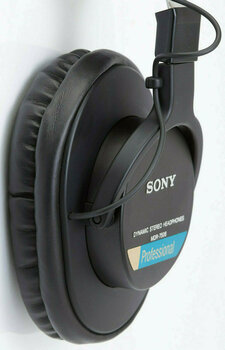Ear Pads for headphones Earpadz by Dekoni Audio EPZ-ATHM50X-PU Ear Pads for headphones Audio Technica ATH-M Series-Audio Technica ATHM50X Black - 4