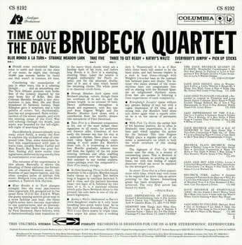 Disco de vinilo Dave Brubeck Quartet - Time Out (2 LP) - 6