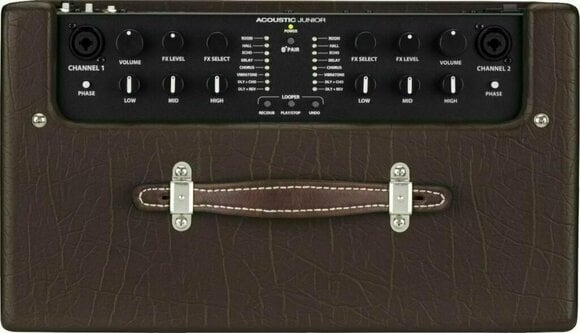 Kombo pro elektroakustické nástroje Fender Acoustic Junior Dark Brown - 4