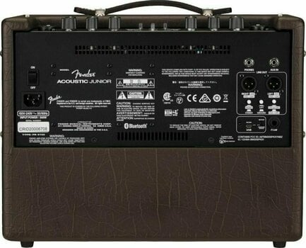 Kombo pro elektroakustické nástroje Fender Acoustic Junior Dark Brown - 5