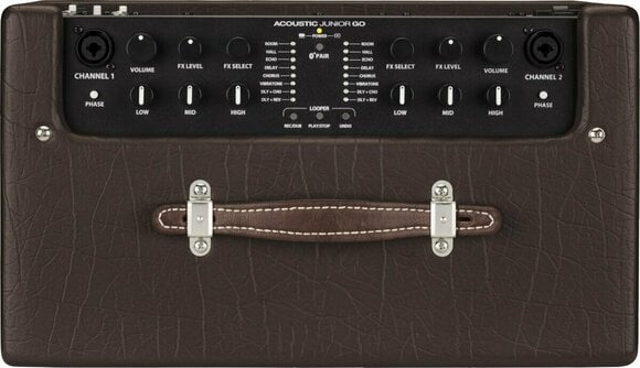 Amplificador combo para guitarra eletroacústica Fender Acoustic Junior GO Brown - 4