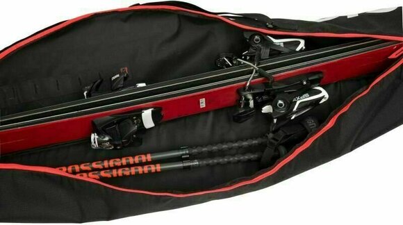 Ski Bag Rossignol Tactic SK Bag Extendable Long 160-210 cm 20/21 Black/Red 160 - 210 cm - 2