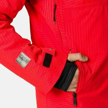 Ski Jacket Rossignol Aeration Crimson M - 4