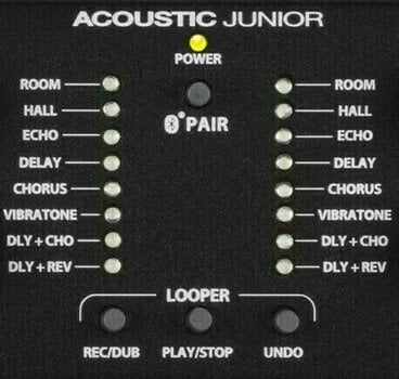 Amplificador combo para guitarra eletroacústica Fender Acoustic Junior Dark Brown - 6