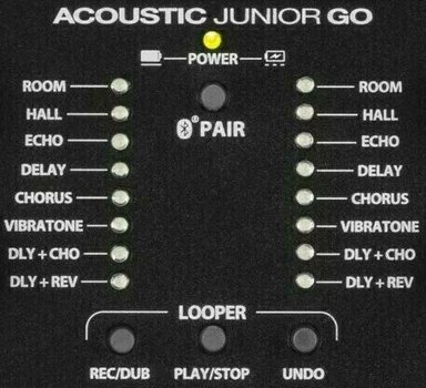 Amplificador combo para guitarra eletroacústica Fender Acoustic Junior GO Brown - 6