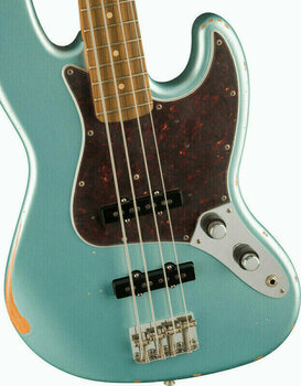 Baixo de 4 cordas Fender 60th Anniversary Road Worn Jazz Bass Firemist Silver Baixo de 4 cordas - 3