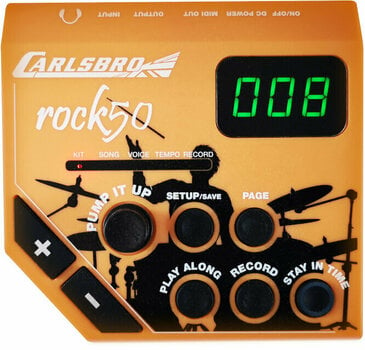 Electronic Drumkit Carlsbro Rock 50 Orange - 3