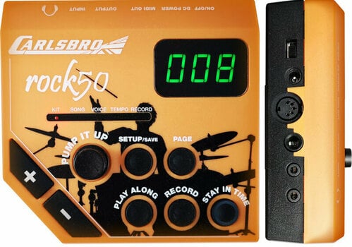 Electronic Drumkit Carlsbro Rock 50 Orange - 4