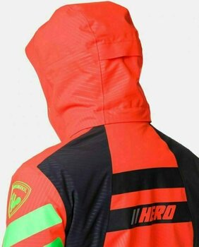 Ski Jacket Rossignol Aeration Neon Red M - 2