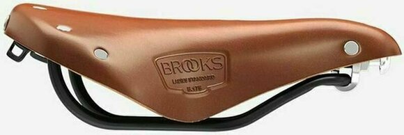 Saddle Brooks B17 Short Honey Steel Alloy Saddle - 4